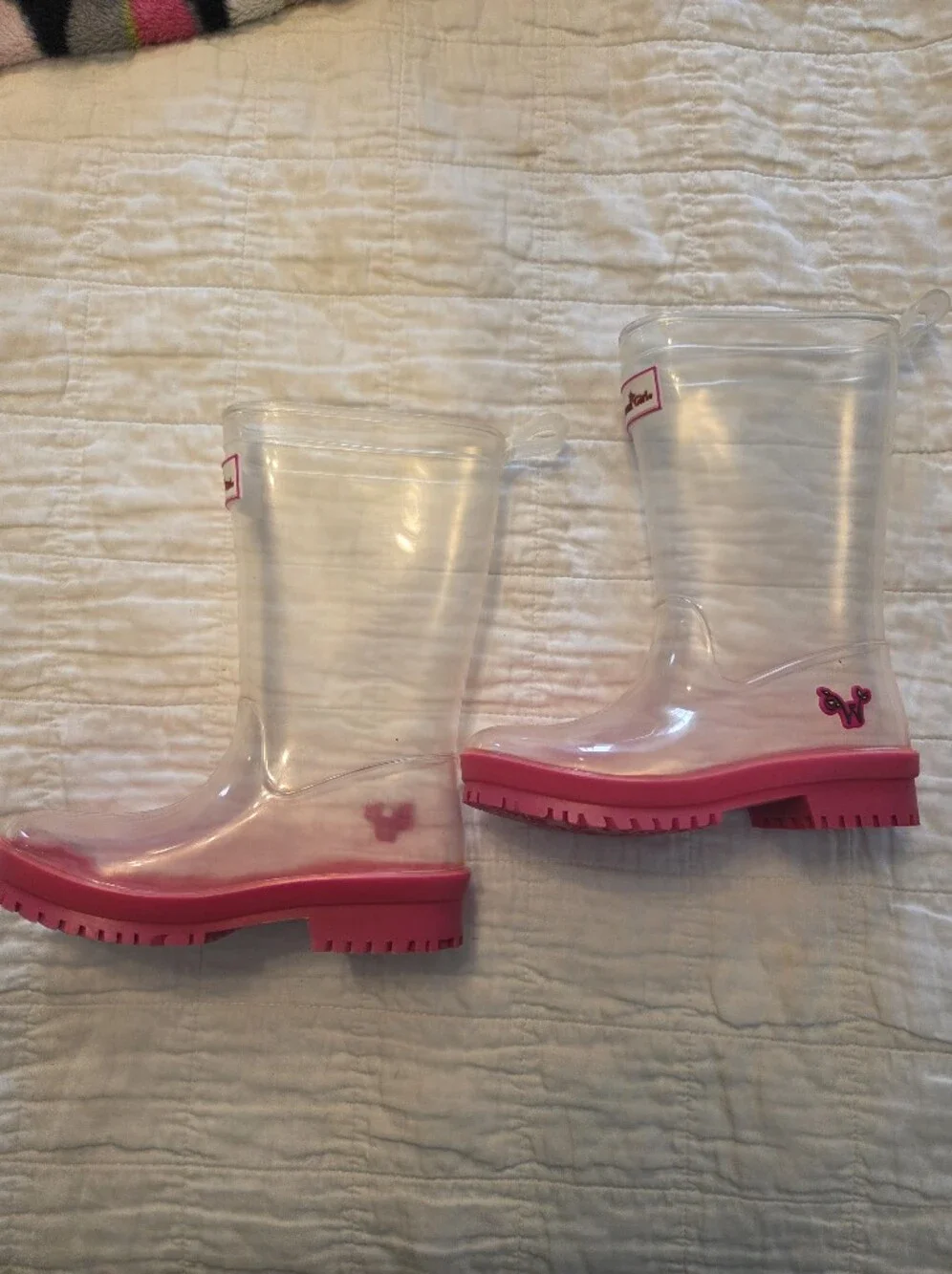 American Girl Wellie Wishers Clesr Rain Boots